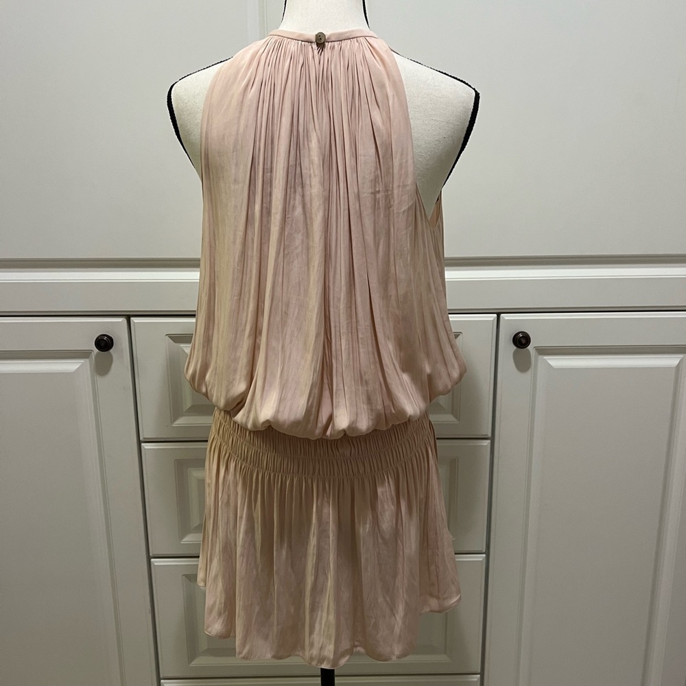 *New Ramy Brook Paris halter top |smocked waist Dress Sz Small - Picture 5 of 7